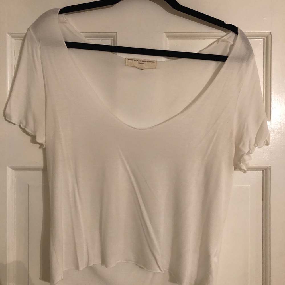 White tee